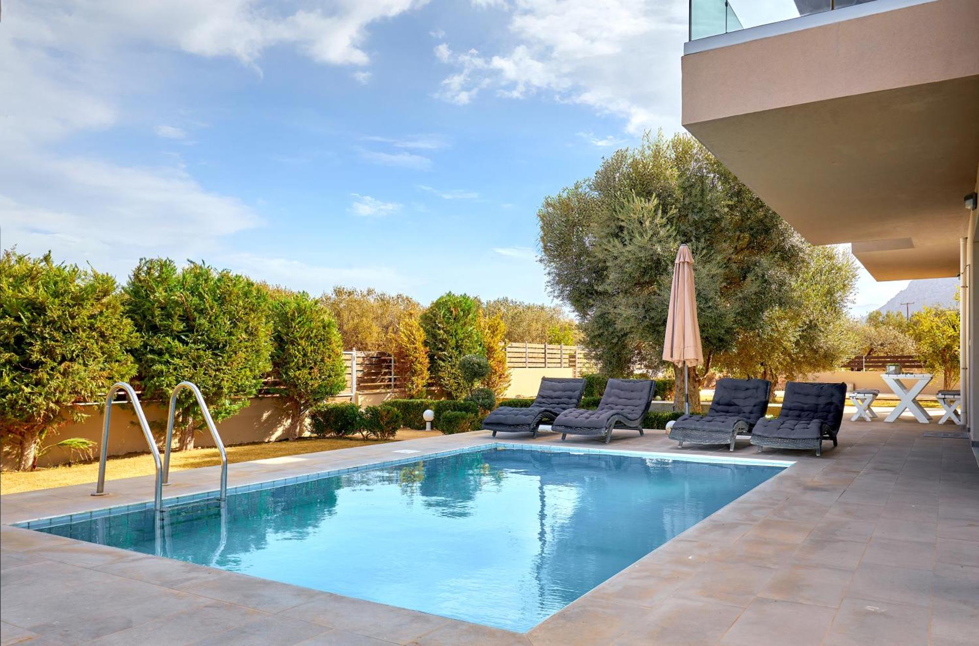 Villa Santa Barbara Hersonisos Herszonisszosz Kültér fotó