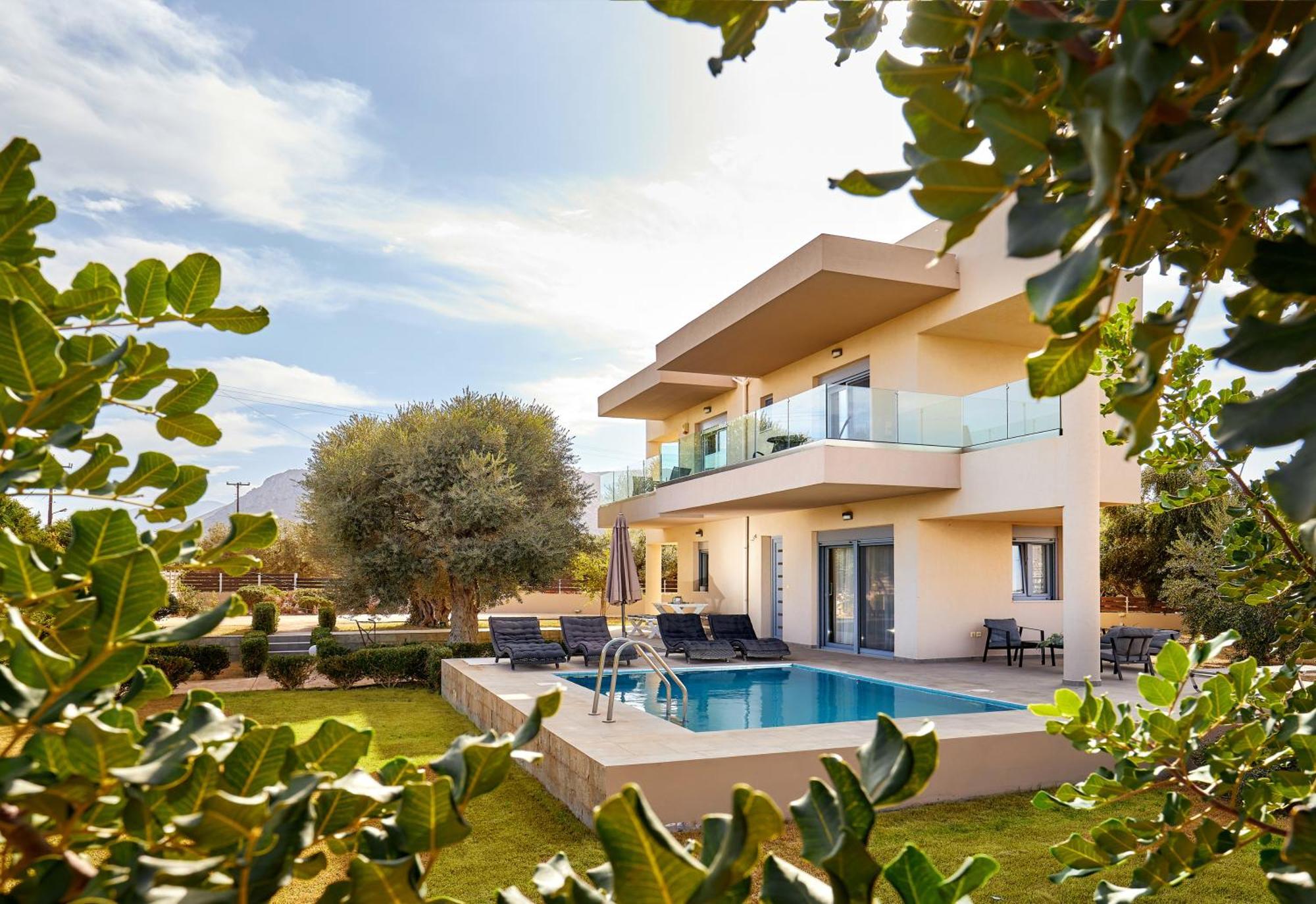Villa Santa Barbara Hersonisos Herszonisszosz Kültér fotó